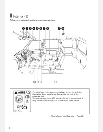subaru sambar van 2019-2020 owners manual in english